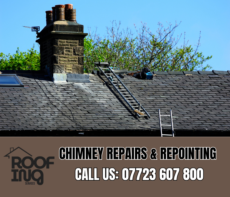 Chimney repair and repointing services in Crediton