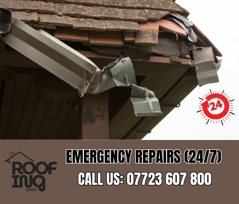 24/7 emergency roof repairs across Crediton